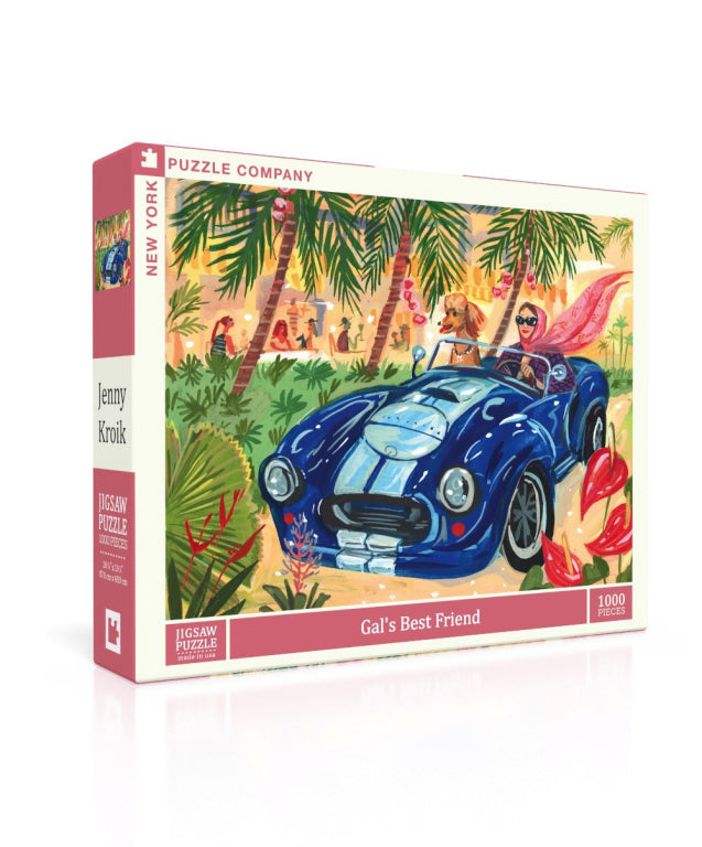 New York Puzzle Company Puzzel Gal's Best Friend - 1000 stukjes